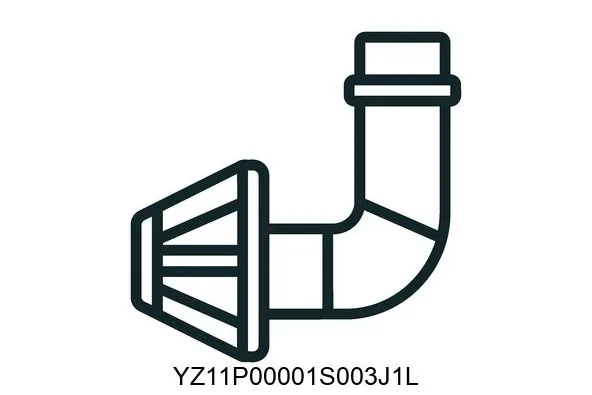 YZ11P00001S003J1L Air Intake System & Exhaust system