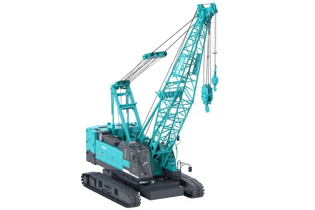 Kobelco CKS1000 Crawler Crane Front Left View