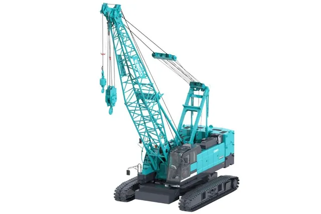 Kobelco CKS1000 Crawler Crane Front Right View
