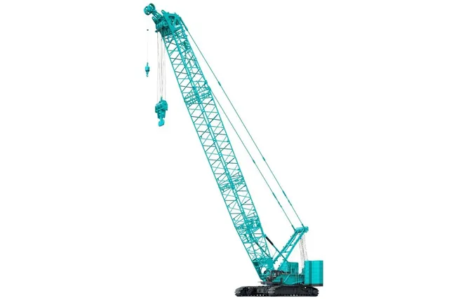 Kobelco CKS3000 crawler crane front left view 