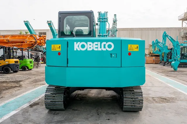 Kobelco SK80-10 Track Excavator Rear View