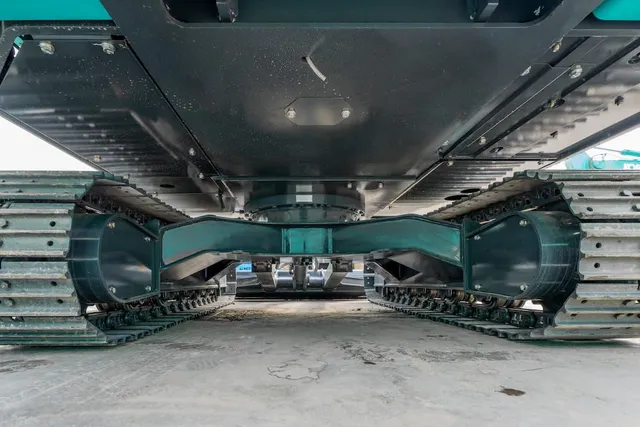 Kobelco SK80-10 Track Excavator Under carriage View