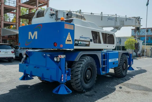 Manitto ARM550 Mobile Crane Right Rear Image