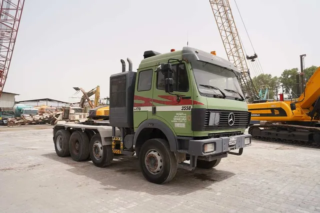Mercedes-Benz 3550 S-Class 8x4 Semi-Truck Semi trailer truck prime mover heavy load long haul truck