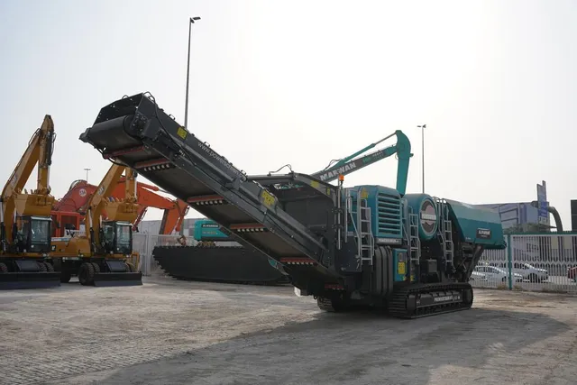 New Powerscreen Premiertrak 450 Jaw Crusher Front Left View