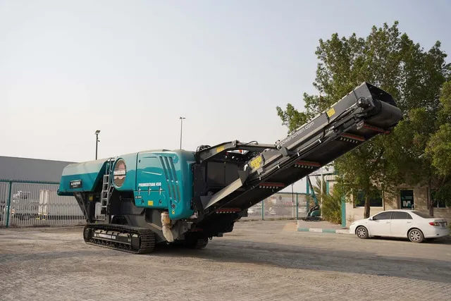 New Powerscreen Premiertrak 450 Jaw Crusher Front Right View