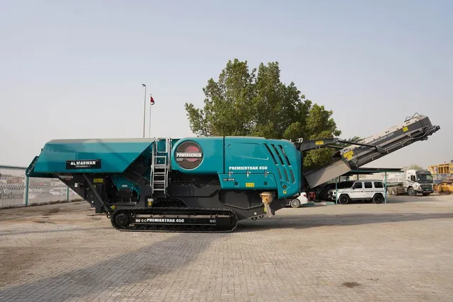 New Powerscreen Premiertrak 450 Jaw Crusher Right Side View
