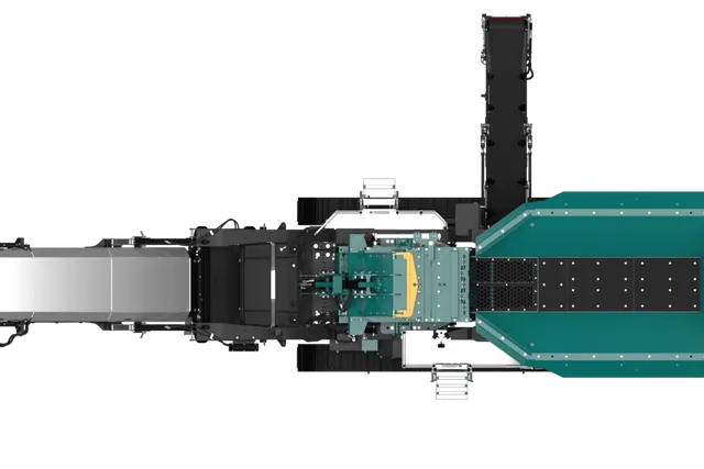 New Powerscreen Trakpactor 230SR Crusher, top view image