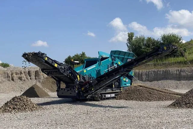 Powerscreen Titan 1300 Scalping Screener- Project Image