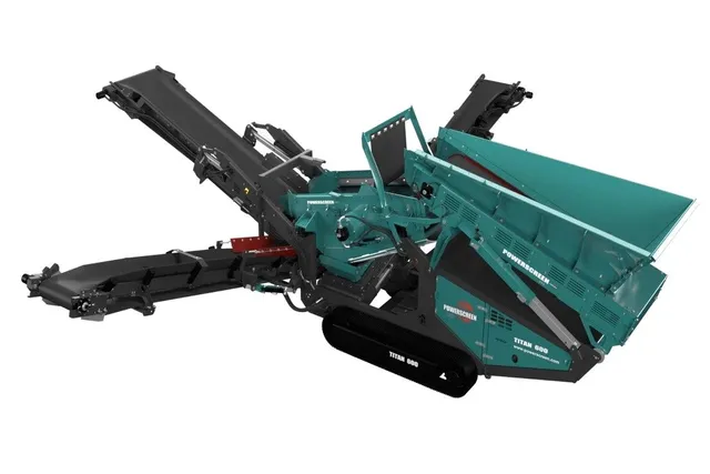 Powerscreen Titan 600 Scalping Screener rear left view