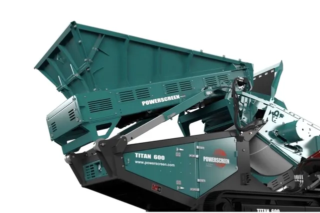 Powerscreen Titan 600 Scalping Screener rear right view