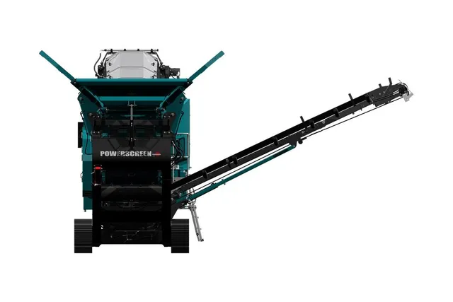 Powerscreen Trakpactor 320 Crusher Rear view