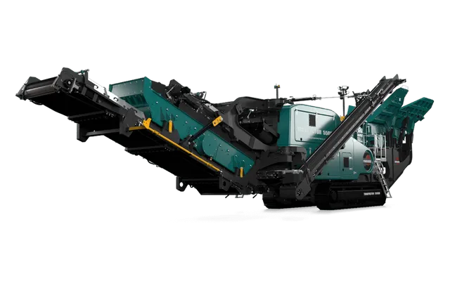 Powerscreen Trakpactor 550SR Impact Crusher Front left view
