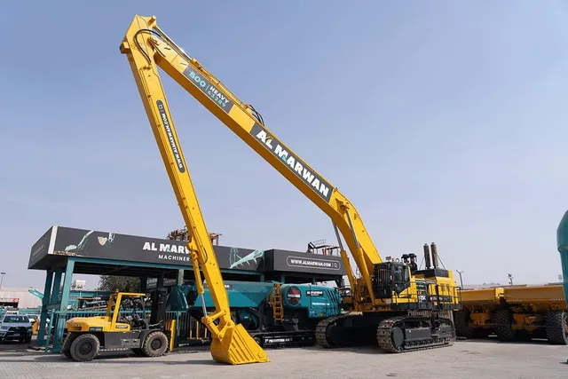 Rent 125 ton Excavators, Long Boom by Al Marwan