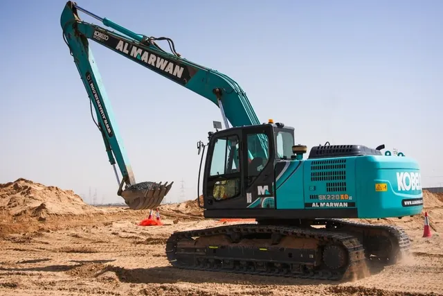 Rent 22-ton Excavators, Long reach by Al Marwan