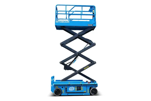 Sinoboom 0608E Electric Scissor Lift Side View