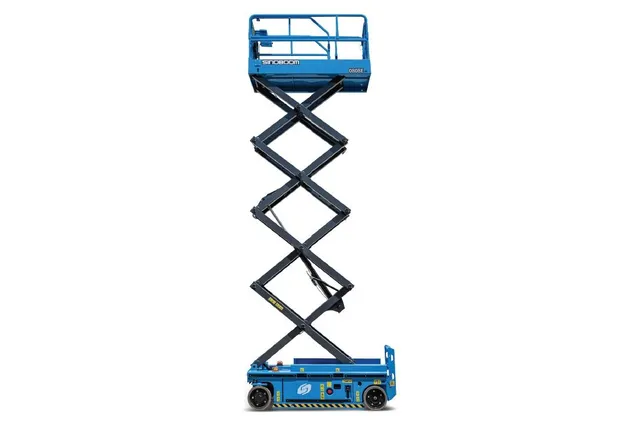Sinoboom 0808E Electric Scissor Lift Side View