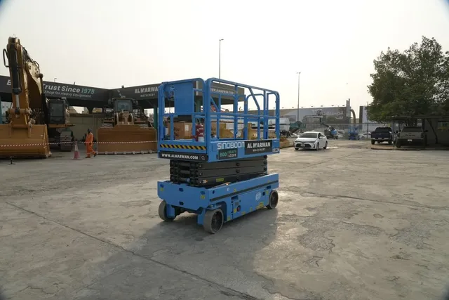 2025 Sinoboom 0812N Electric Scissor Lift Front Left View