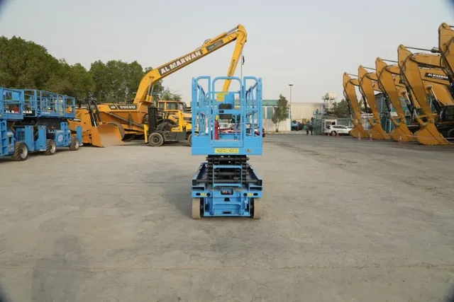 2025 Sinoboom 0812N Electric Scissor Lift Rear View
