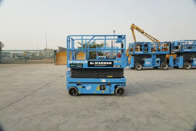2025 Sinoboom 0812N Electric Scissor Lift Right Side View