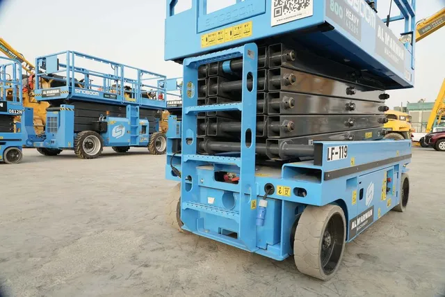 2025 Sinoboom 1012N Electric Scissor Lift Under View