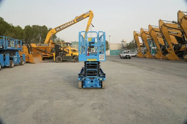 2025 Sinoboom 1012N Electric Scissor Lift Rear View