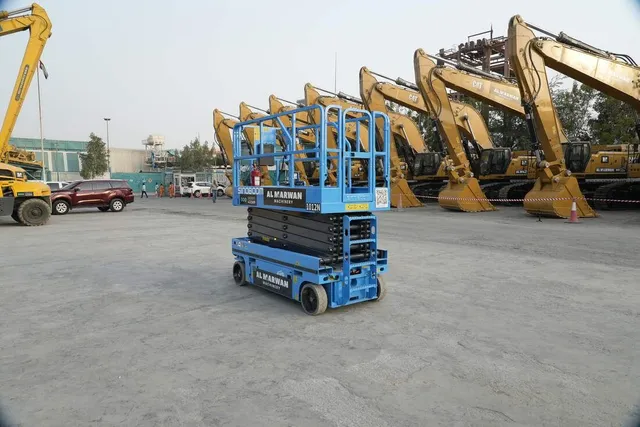 2025 Sinoboom 1012N Electric Scissor Lift Rear Left View