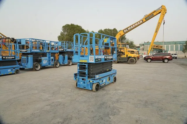 2025 Sinoboom 1012N Electric Scissor Lift Rear Right View