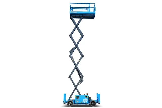 Sinoboom 1018RD Scissor Lift Front Side View