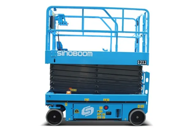 Sinoboom 1212 Hydraulic Scissor Lift Side View