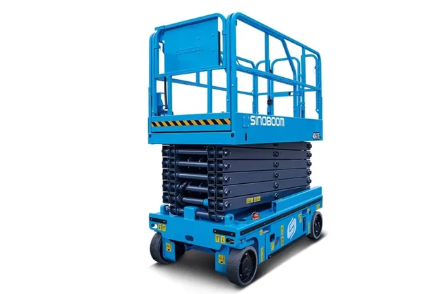 Sinoboom 1212E Electric Scissor Lift Unfolded Image
