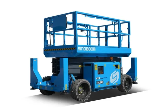 Sinoboom 1218RD Scissor Lift Front Left Image