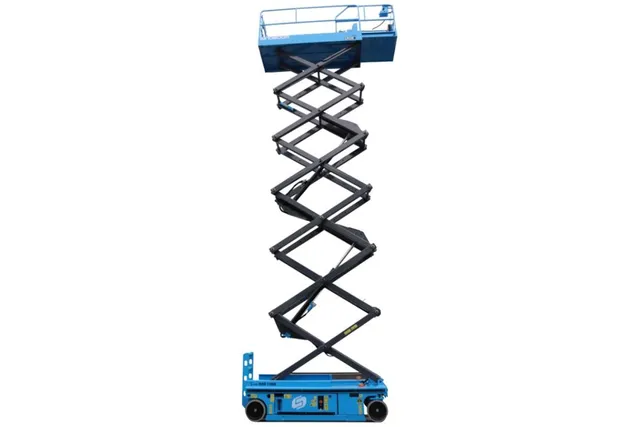 Sinoboom 1412 Hydraulic Scissor Lift Unfolded
