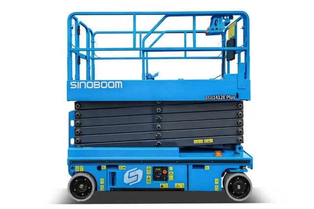 Sinoboom 1412E Electric Scissor Lift  unfolded