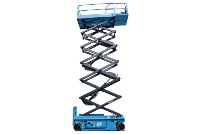 Sinoboom 1414E Electric Scissor Lift  right side view