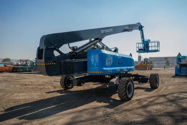 Sinoboom AB46RJ Articulated Boom Lift Rear Right Image