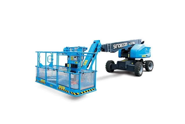 Sinoboom TB14J Telescopic Boom Lift Front Left Image