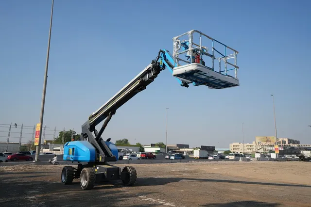 Sinoboom TB20J Telescopic Boom Lift Front Right Side View