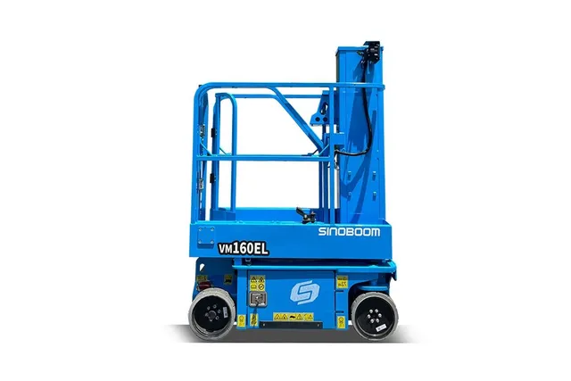 Sinoboom VM05EL Vertical Mast Lift Left Side