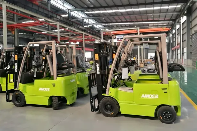 Socma FB16 Electric Forklift Left Side Image