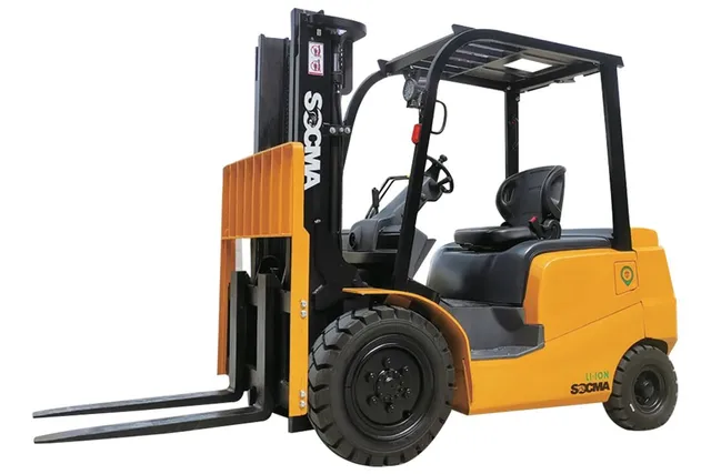 Socma FB20 Electric Forklift Front Left Image