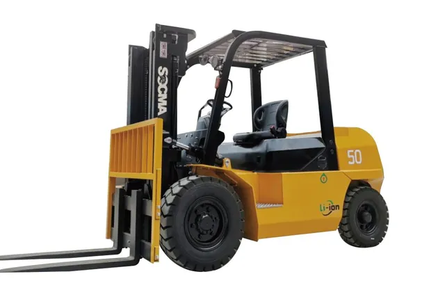 Socma FB50 Electric Forklift Front Left Image