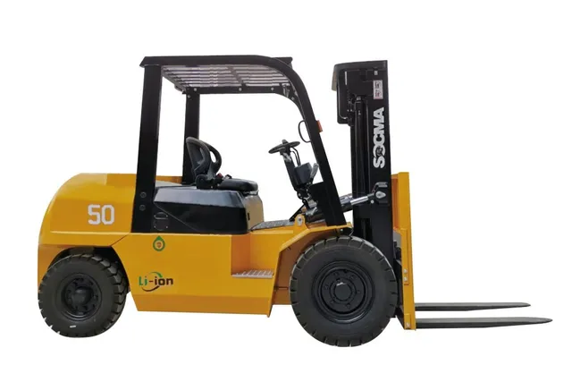 Socma FB50 Electric Forklift Right Side Image