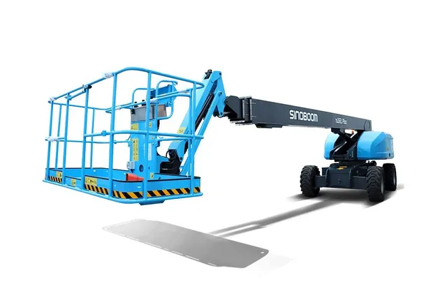 TB26EJ Plus Electric telescopic boom lift front left view