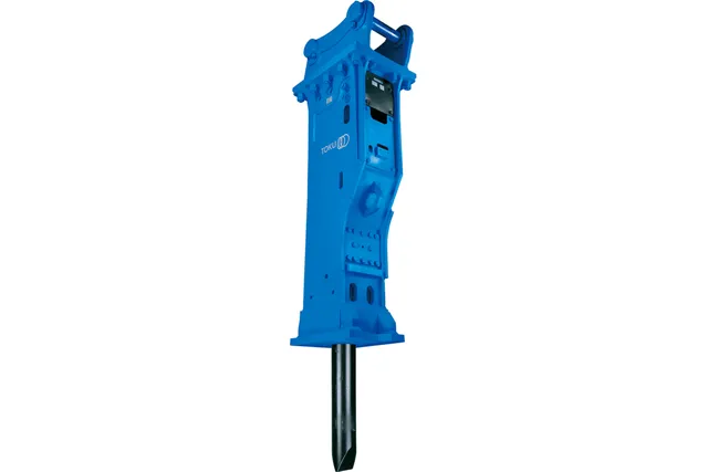 MTO make-to-order the latest build of the Toku TNB400LU2 hydraulic rock breaker jackhammer excavator breaking attachment