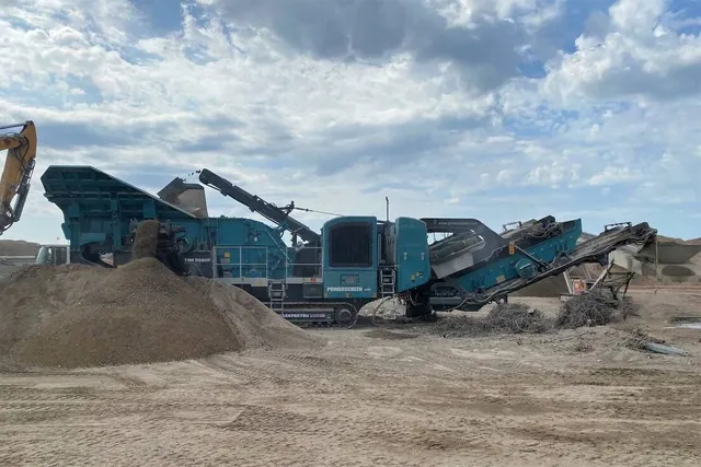 Powerscreen Trakpactor 550SR Impact Crusher Application image