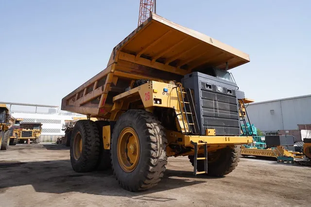 Used 2021 Cat 777E Rigid Dump Truck-Front-right-view