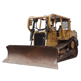 2012 Cat D6R XL Bulldozer white background image - Al Marwan Heavy Machinery