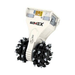 Upgrade with the new Simex TF 3100 Cutter Head Attachment-Front-Left-View