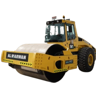 2014 Bomag BW226 DH-4 Single Drum Roller White Background View - RO-0345